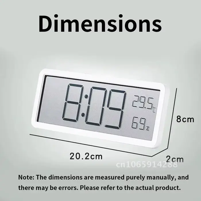 Horloge murale LED, horloges numériques simples