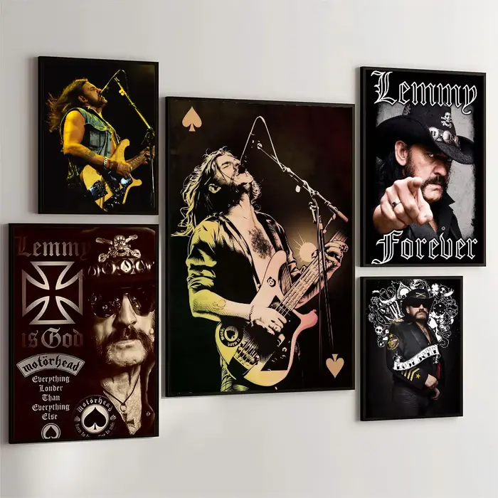Affiche de Chanteur L-Lemmy-Kilmister