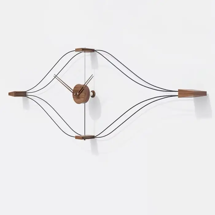 Grandes horloges murales nordiques modernes