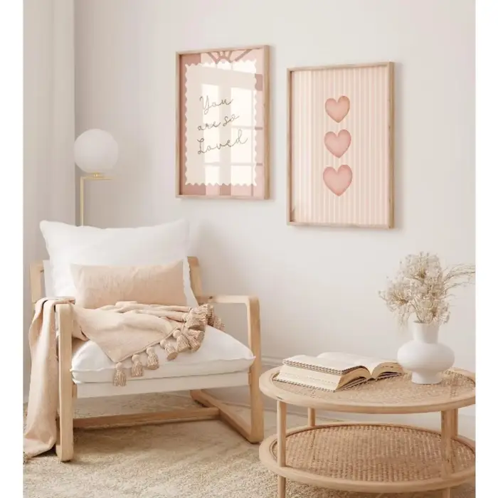 Art rose sans cadre « You Are So in Love »