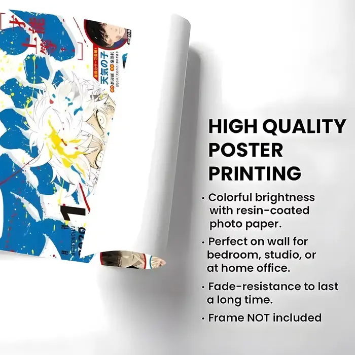Affiche autocollante en papier imperméable