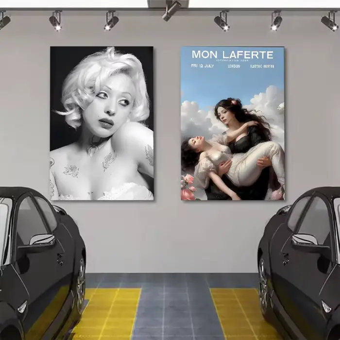 Affiche de chanteur m-mon Laferte