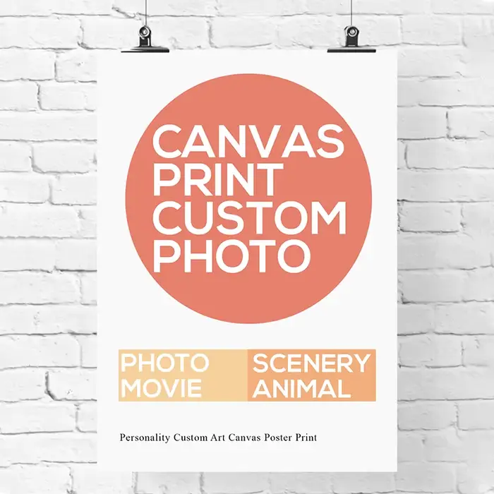 Toile imprimée avec Photo personnalisée, cadeau personnalisé, votre image, affiche de vie familiale 