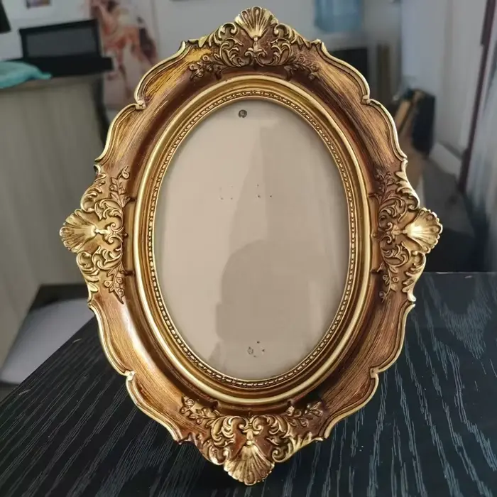 Cadre ovale d'inspiration Vintage de Six pouces
