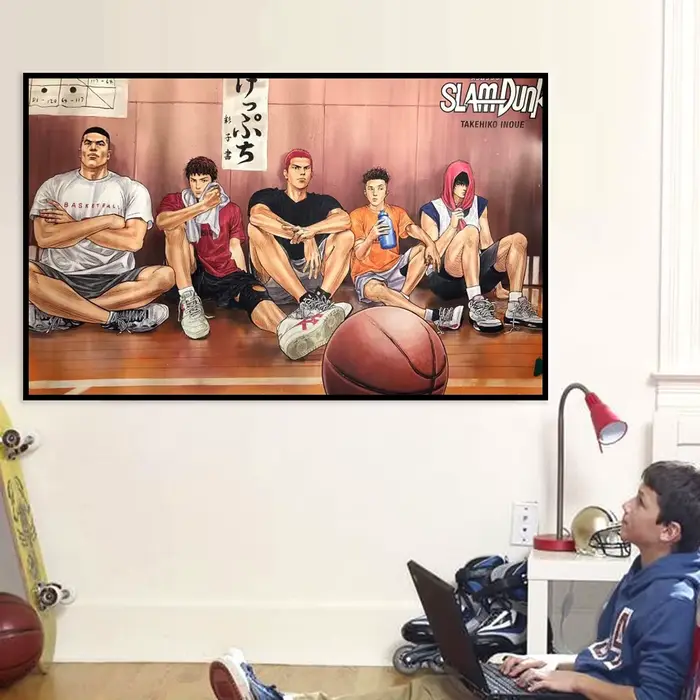 Anime Slam Dunk Canvas Poster