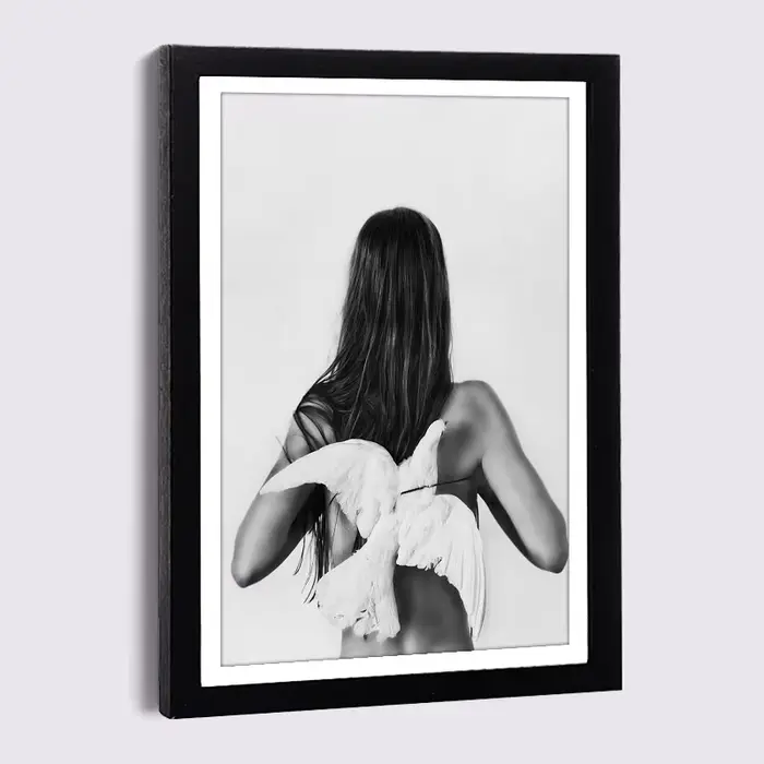 Cadre Photo mural avec 15x21 A4 A3, affiche de magasin de luxe à la mode pour homme, cadre en bois n