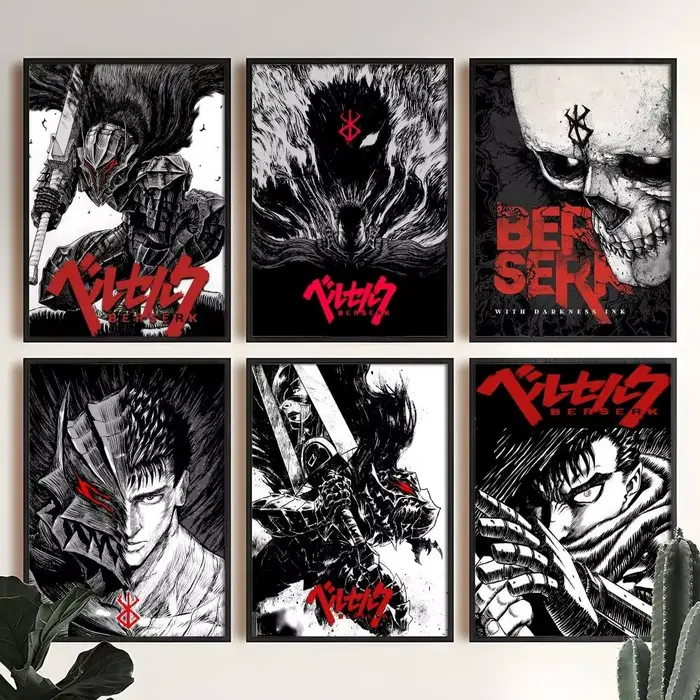 Affiche de dessin animé B-Berserk