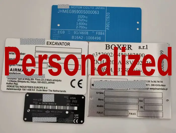 Personnalisez votre numéro, veuillez envoyer des photos et des dimensions