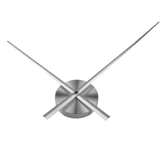 Kit d'horloge murale DIY de grande taille - Mécanisme à quartz avec aiguilles d'heures