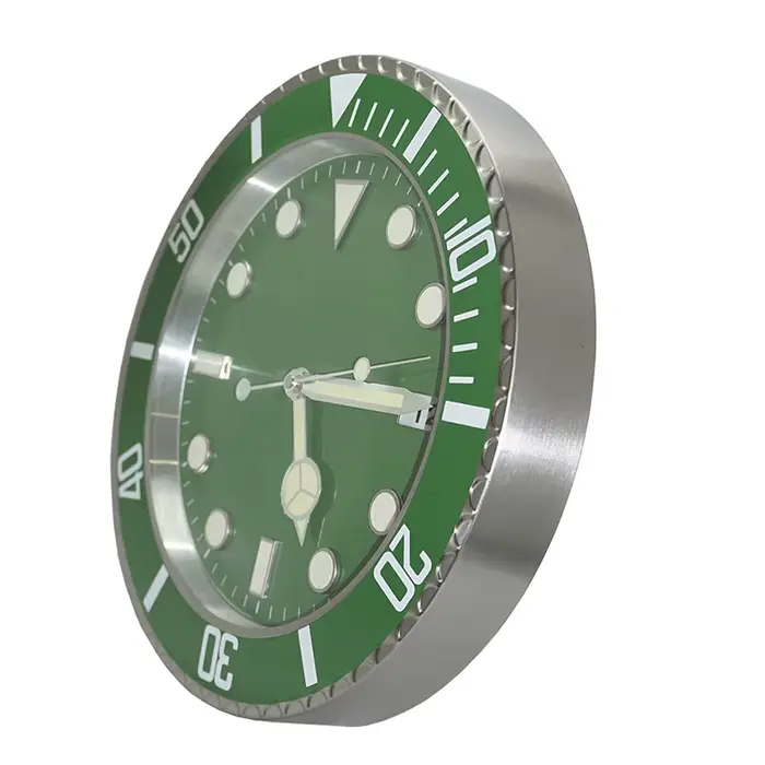 Horloge murale créative de luxe 34cm