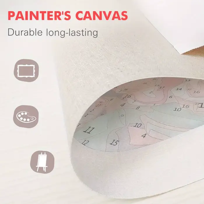 Peinture à l'huile par numéros paysage de montagne bricolage