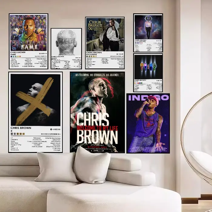Affiches de films classiques de Chris Brown