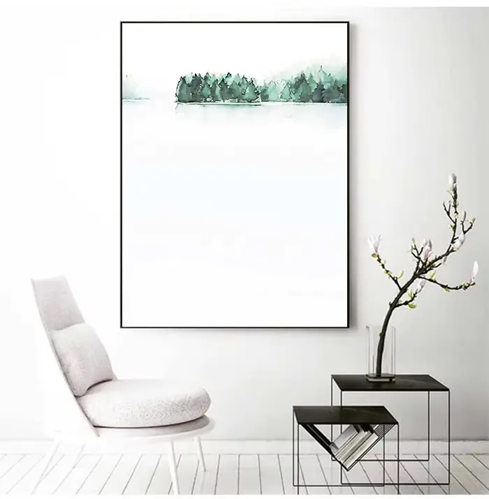 Toile d'art mural avec image