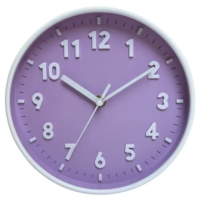 Horloge murale 3D mignonne de 8 pouces