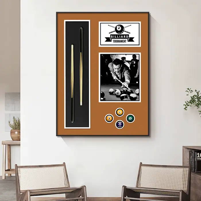 Convient aux peintures décoratives pour salles de billard