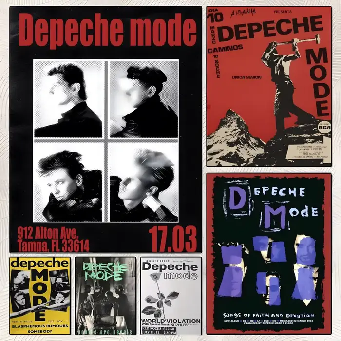 Affiche D-Depeche Mode
