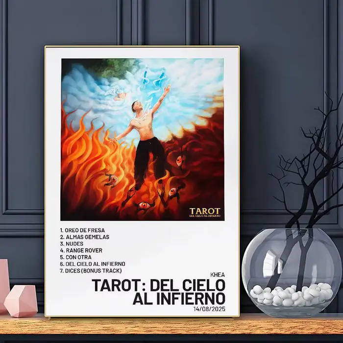 Affiche HD du rappeur KHEA, décoration murale pour la maison, la salle, le bar, le café, peinture artistique