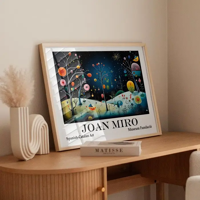 Joan Miro – affiches d'art abstrait Vintage