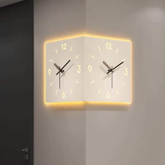 Horloges murales numériques modernes, horloge murale silencieuse pour salon, chambre à coucher, grande décoration, ornements de bureau