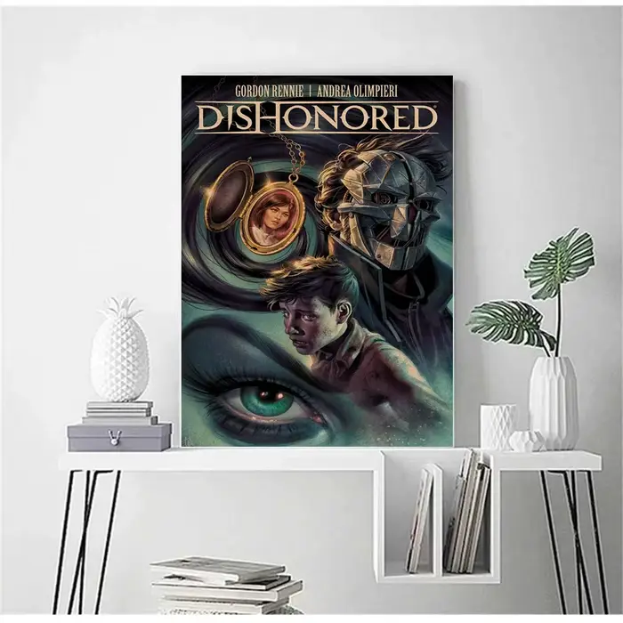 Affiche Vintage de jeu Dishonored