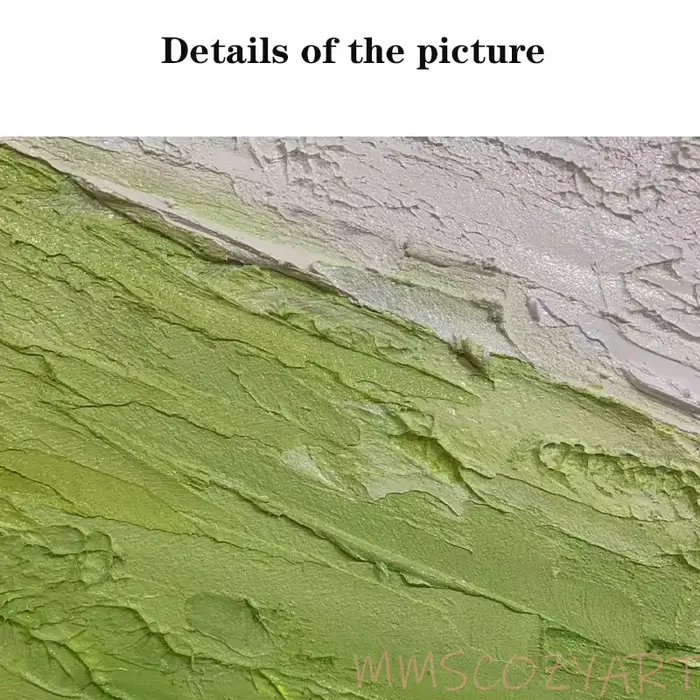 Peinture à l'huile abstraite