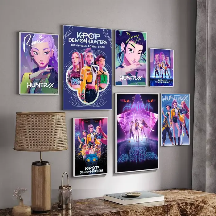Affiches de films classiques Kpop D-Demon H-Hunters