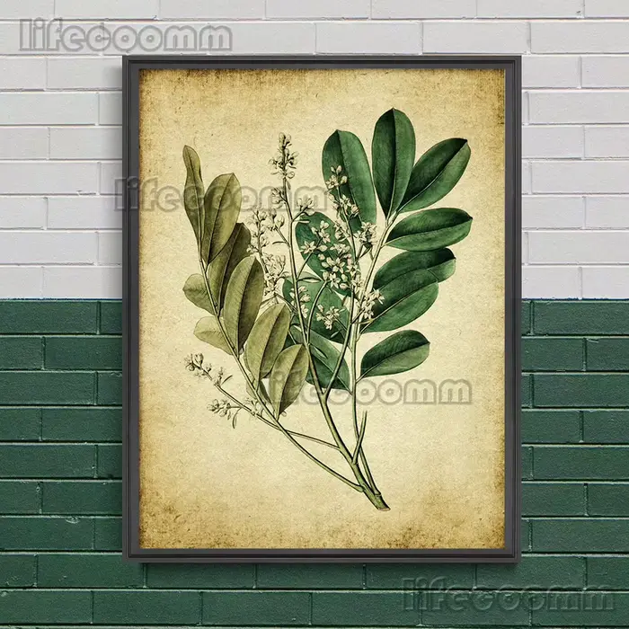 Peinture sur toile d'art mural vintage