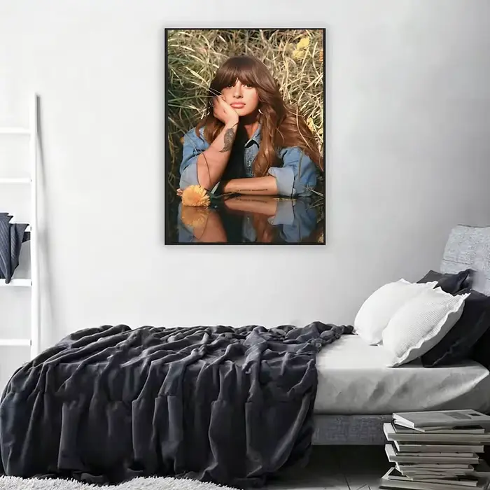 Affiche rétro en papier E-Ella L-Langley Dandelion