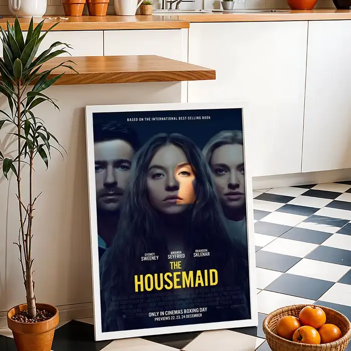 Affiche murale autocollante HD du film The H-Housemaid, imperméable, amovible, ne se décolore pas, pour la décoration de la chambre à coucher et du salon