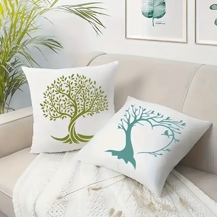 Lot de 7 pochoirs arbre de vie