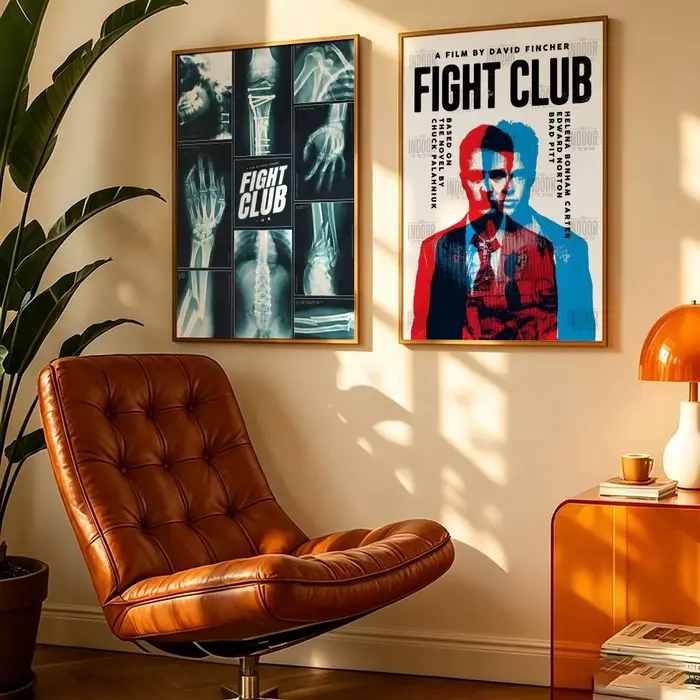 Affiche murale de film F-Fight C-Club