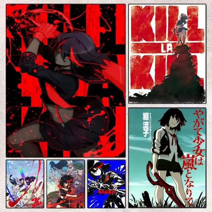 Anime Cool k-kill La Kill affiche HD Art Mural Wallart
