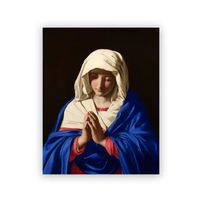Peinture sur toile de Portrait de bébé de la vierge marie, affiches murales de Religion, impression 
