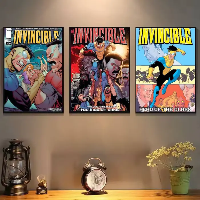 Affiche de bande dessinée i-invincible-mt