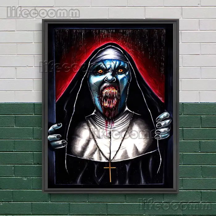 Affiche de Film d'Horreur d'Halloween Imprimée sur Toile