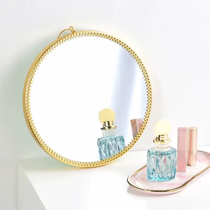 Miroir Circulaire de Style Nordique