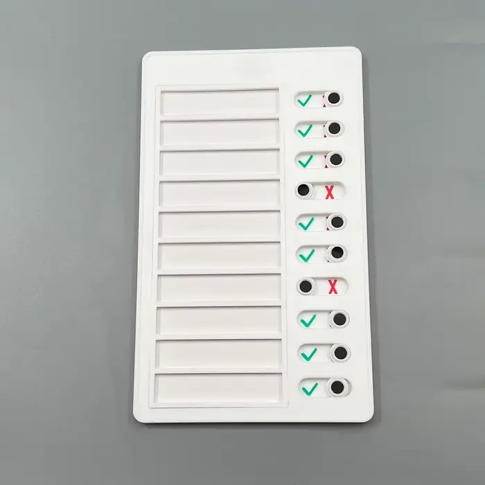 1 tableau de liste de notes pour adultes et enfants, pour la planification et les rappels, tableau d
