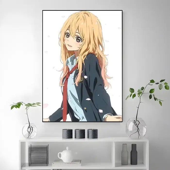 Affiche Y-Your Lie in April, impressions et affiches vintage de haute qualité pour la maison, le bar, le café, l'art mural esthétique.