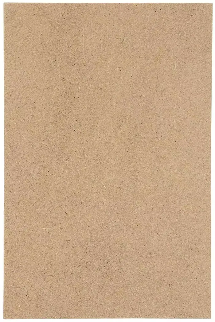 Panneau de bois MDF marron