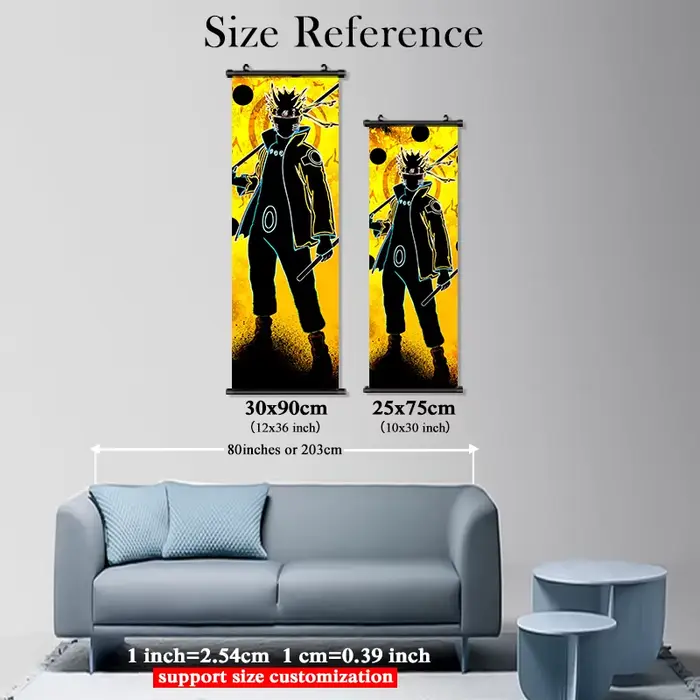 ConfrondPainting Overlord Wall Art, Shalltear Bloodfallen Manage Albedo Scroll Print, Anime Rick Canvas Poster, Home Decor