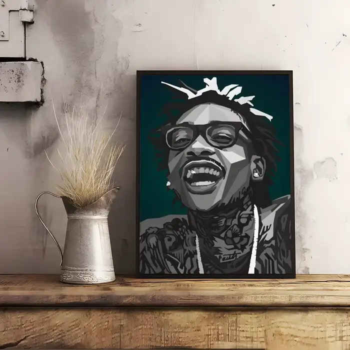 Affiche d'art W-Wizs Khalifas
