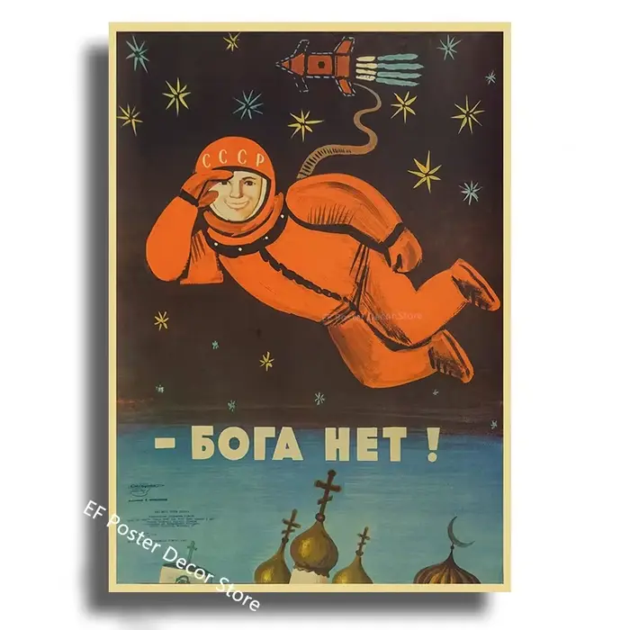 Affiche Vintage Staline URSS CCCP, imprimés et affiches esthétiques, peinture murale rétro, décor mu