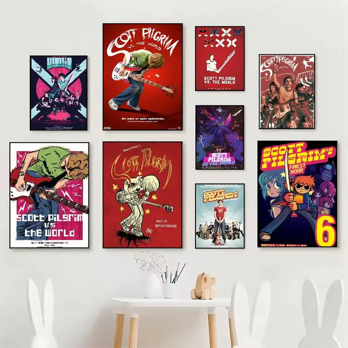 Affiche de film s-scott Pilgrim VS The World