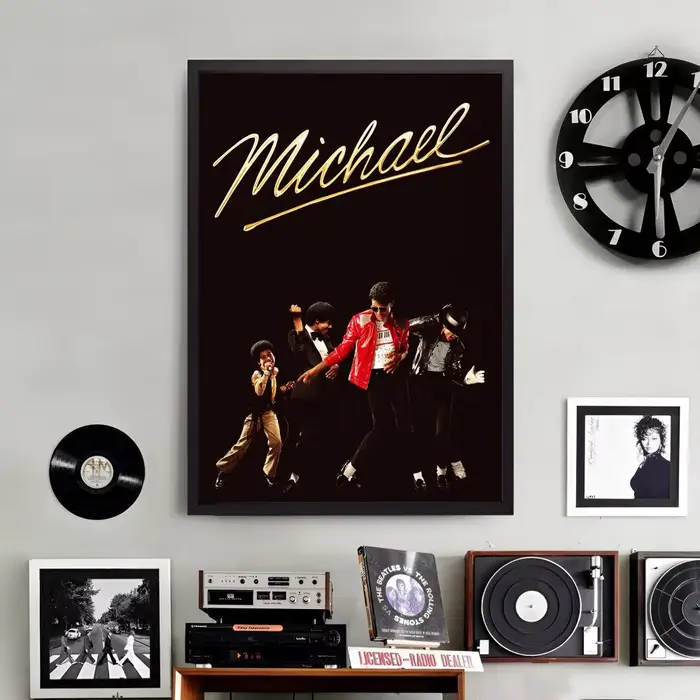 Affiche murale sur toile 2026 Movie M-michael, peinture et calligraphie, impression décorative premi