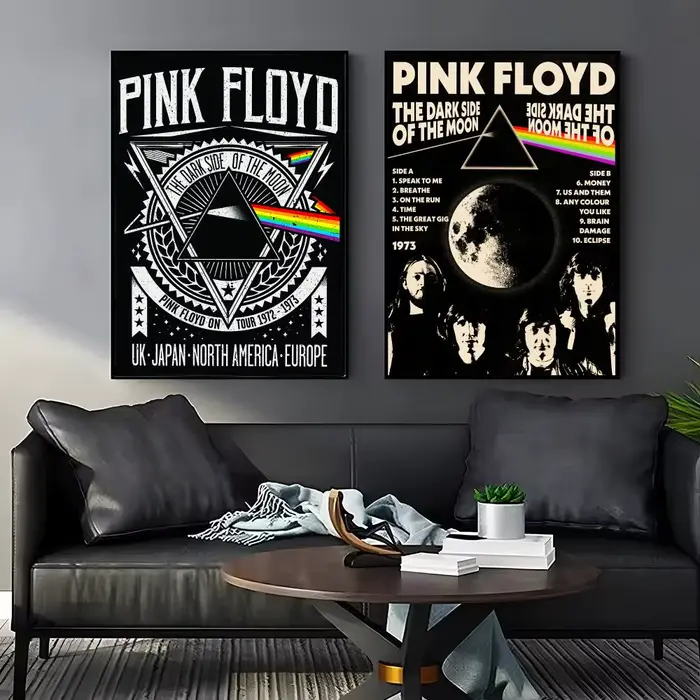 Affiche de groupe de Rock p-pink f-floyd