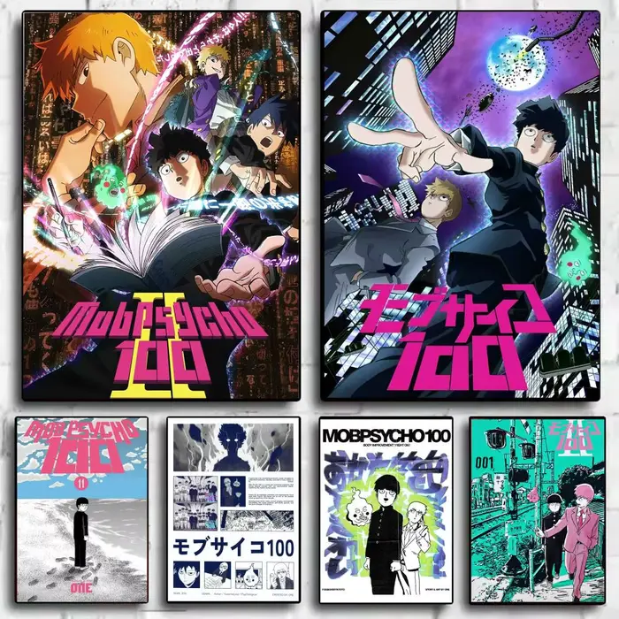 Affiche d'anime M-Mob P-Psycho 100