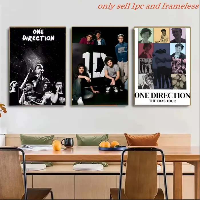 Affiche murale de groupe de rock Music Not-O-One Direction