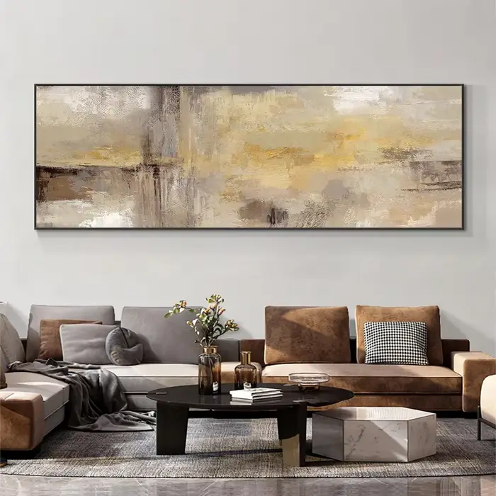 Art mural esthétique abstrait moderne