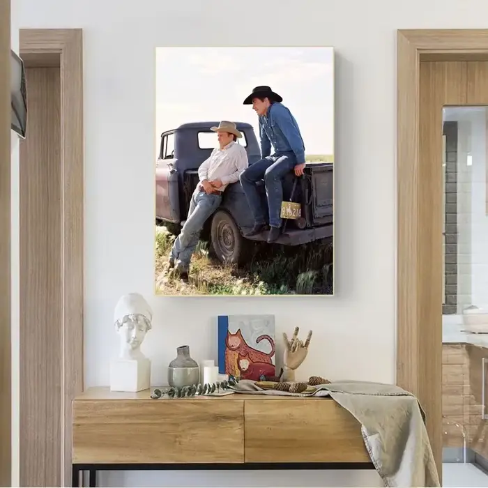 Brokeback affiche de montagne sans cadre affiche Kraft Club Bar papier Vintage affiche mur Art peint