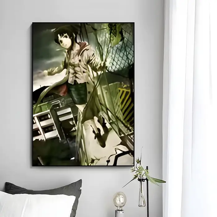 Affiche psychologique Cyberpunk de Serial Experiments Lain
